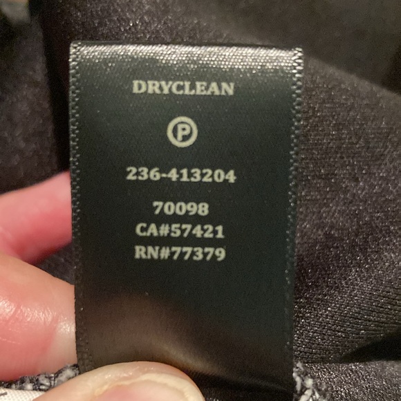 AnnTaylor Black and White Women's Skirt Size 10 - Picture 9 of 9